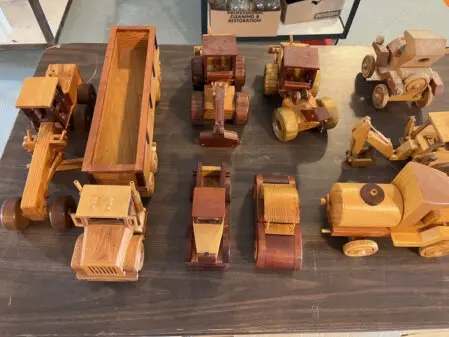 Model Wood Trucks